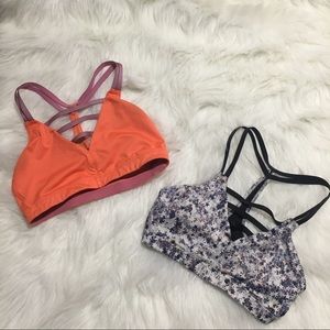 Victoria secret Vsx racerback Sports bras.